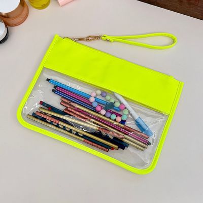 Customized Color Clear Makeup Pouch for Organizing Cosmetic and Personal Items in Bulk