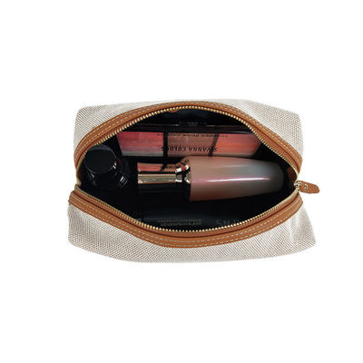 Mini Cosmetic Bags Custom Logo Travel Heavy Canvas Makeup Bags Toiletry Bag for Girls