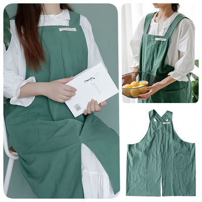 Shopping for Custom Logo Kitchen Chef Cooking Coffee Restaurants Cross Back Cotton Apron