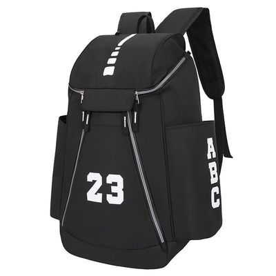 Minimalist Style Grey Oxford USB Charging Student Backpack for Sports Daily Leisure