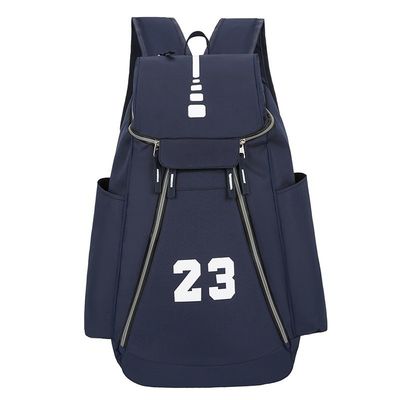 Minimalist Style Grey Oxford USB Charging Student Backpack for Sports Daily Leisure