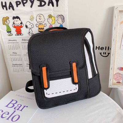 2021 Primary Students School Bags with Cartoon Design and Waterproof Material