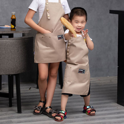 Custom Logo Kids Cooking Apron and Chef Hat Set for Kids Digital Print OEM/ODM Accepted