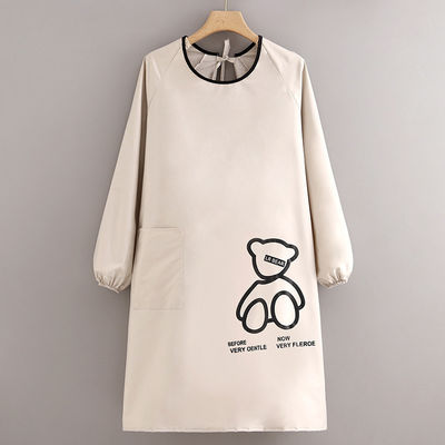 Custom Print Kitchen Cook Apron For Chef Sublimation Waterproof Cotton Polyester Apron Logo Set