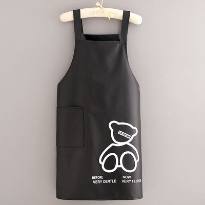 Custom Print Kitchen Cook Apron For Chef Sublimation Waterproof Cotton Polyester Apron Logo Set