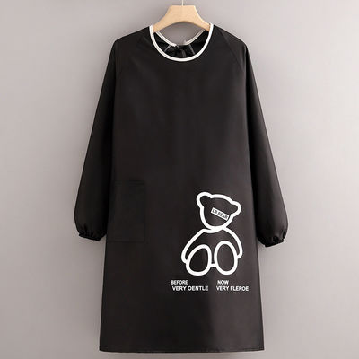Custom Print Kitchen Cook Apron For Chef Sublimation Waterproof Cotton Polyester Apron Logo Set