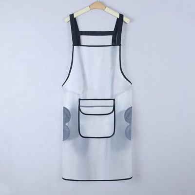 Transparent Waterproof Pvc Apron 7 Days Sample Order Lead Time for Restaurant Server