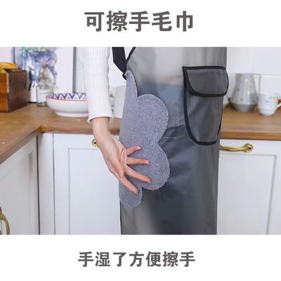 Transparent Waterproof Pvc Apron 7 Days Sample Order Lead Time for Restaurant Server