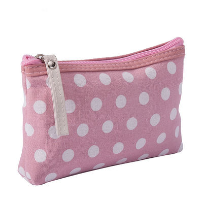 Customised Waterproof Fashion Canvas Small Cosmetic Bag for Organizing Essentials