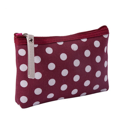 Customised Waterproof Fashion Canvas Small Cosmetic Bag for Organizing Essentials