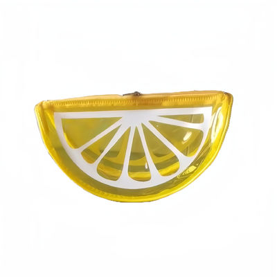 Waterproof Zip Wash Bag Customized Large Capacity PVC Cosmetic Bag with Fruit Design