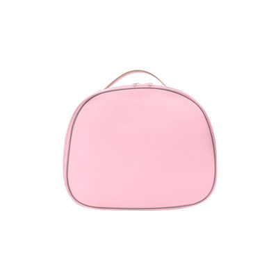 Makeup Cosmetic Solid Color Waterproof PU Cosmetic Bag for Travel and Toiletries