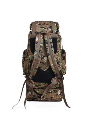 Acceptable OEM/ODM Camouflage Pattern 100L Mountaineering Bag for Outdoor Activities