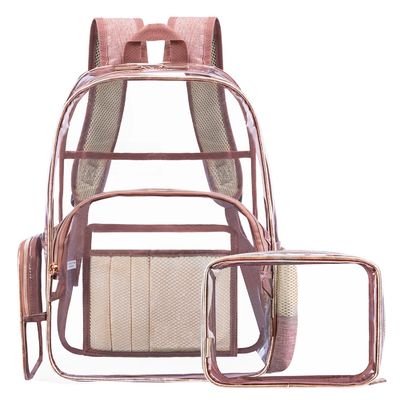 Newest Fashinable PVC Clear Backpack Perfect for School Activities