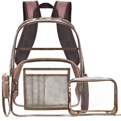 Newest Fashinable PVC Clear Backpack Perfect for School Activities