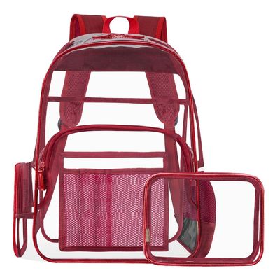 Newest Fashinable PVC Clear Backpack Perfect for School Activities