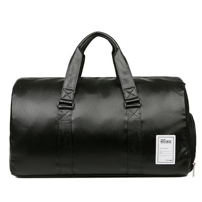 Outdoor Large Waterproof Travel Duffel Bag with Solid Pattern and Zipper Closure