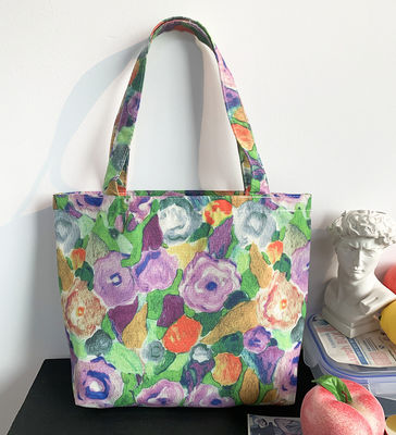 Weekend Getaway Essential Custom Logo Quilted Handbag with Inside Pockets and Style