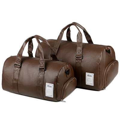 Outdoor Large Waterproof Travel Duffel Bag with Solid Pattern and Zipper Closure