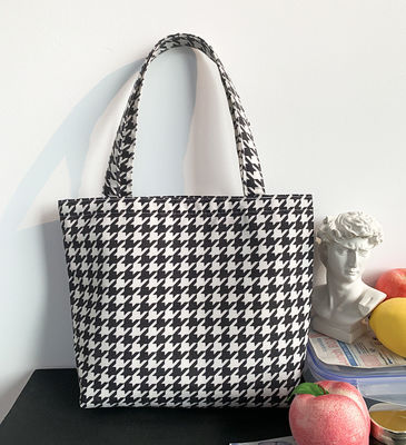 Weekend Getaway Essential Custom Logo Quilted Handbag with Inside Pockets and Style