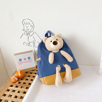 Customized Cartoon Pattern Kids Backpacks Water-proof Anti-lost Children Backpack