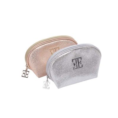 Custom Logo Cosmetic Bags High Value Multi-functional Portable PU Makeup Bag With Zipper