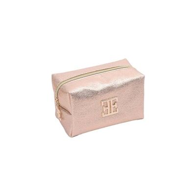 Custom Logo Cosmetic Bags High Value Multi-functional Portable PU Makeup Bag With Zipper