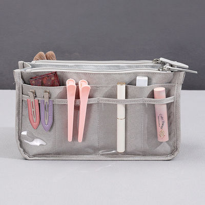 Small Fashion Clutch Cosmetic Bag Perfect for On-the-Go Makeup Toiletries Storage