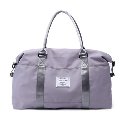 Customized Logo Accepted Large Capacity Travel Organizer Drawstring Sport Tote Bag