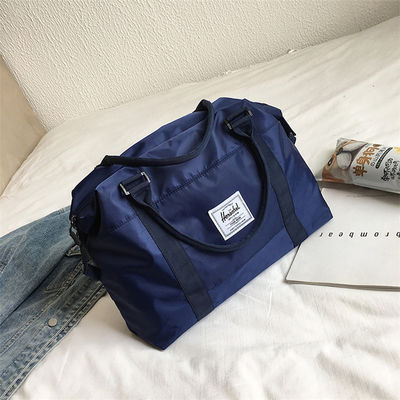 Customized Logo Accepted Large Capacity Travel Organizer Drawstring Sport Tote Bag