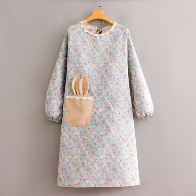 Chefs Uniform Custom Print Logo Women Adjustable Cotton Polyester Bib Kitchen Apron
