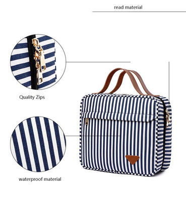 Portable and Practical Large Capacity Cosmetic Storage Bag for Fashion-forward Ladies