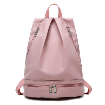 Unisex Dry and Wet Separation Rope Bundl Pocket Drawstring Outdoor Backpack Travel Bag