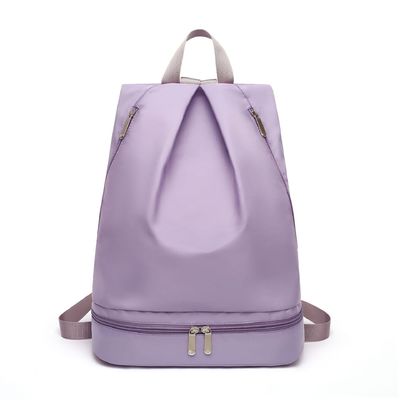 Unisex Dry and Wet Separation Rope Bundl Pocket Drawstring Outdoor Backpack Travel Bag