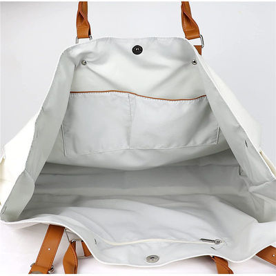 Custom Canvas Tote Bag 2023 Design Large Beach Bag for Women Waterproof and Sand Proof
