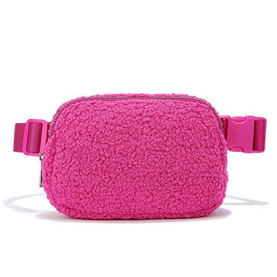 OEM/ODM Accepted Women's Sherpa Cute Belt Bag Fashion Berber Fleece Fanny Pack