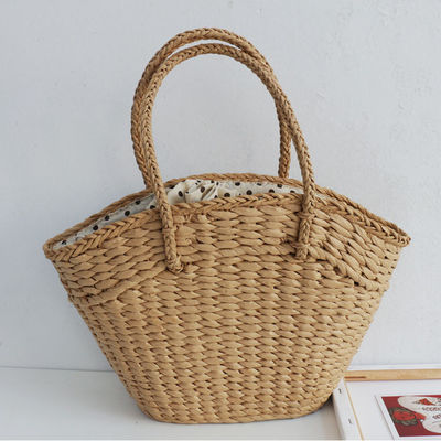 High Capacity Tassel Pendant Women Shoulder Bucket Bag with Customized Color