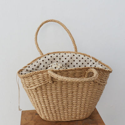 High Capacity Tassel Pendant Women Shoulder Bucket Bag with Customized Color