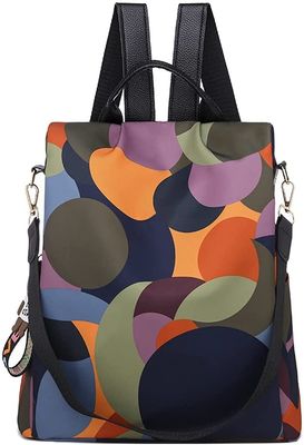 External Frame Women's Shoulder Bag Lightweight Waterproof and Anti-Theft for Travel