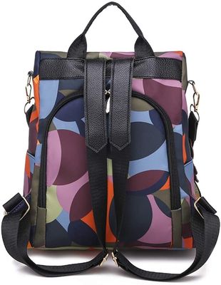 External Frame Women's Shoulder Bag Lightweight Waterproof and Anti-Theft for Travel
