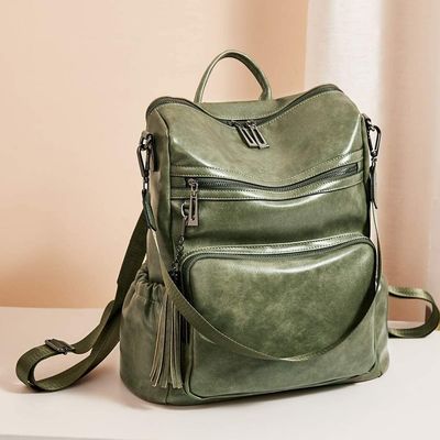 2021 Female Bagpack Korea Style Trends Women Backpack with Polyester Lining Material