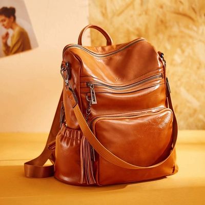 2021 Female Bagpack Korea Style Trends Women Backpack with Polyester Lining Material