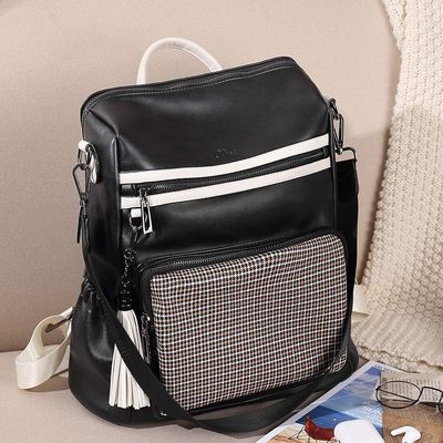 2021 Female Bagpack Korea Style Trends Women Backpack with Polyester Lining Material