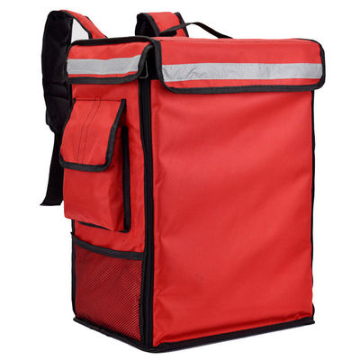 Multilayer Heated Delivery Backpack With Plus Cup Holder for Thermal Drinks Packaging