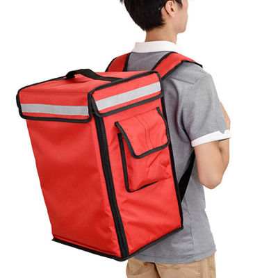 Multilayer Heated Delivery Backpack With Plus Cup Holder for Thermal Drinks Packaging