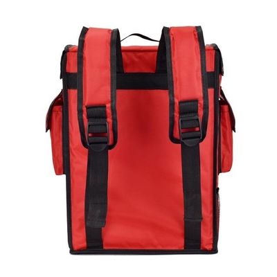 Multilayer Heated Delivery Backpack With Plus Cup Holder for Thermal Drinks Packaging