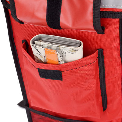Multilayer Heated Delivery Backpack With Plus Cup Holder for Thermal Drinks Packaging