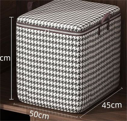 Large Capacity Fabric Foldable Clothes Toys Storage Basket in 80l for Customized Color