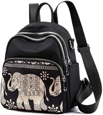 Customized Color Small Backpack Purse for Women Girls Mini Nylon Daypack Multifunction Travel School Bag