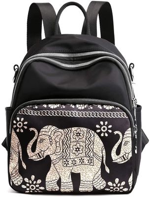 Customized Color Small Backpack Purse for Women Girls Mini Nylon Daypack Multifunction Travel School Bag